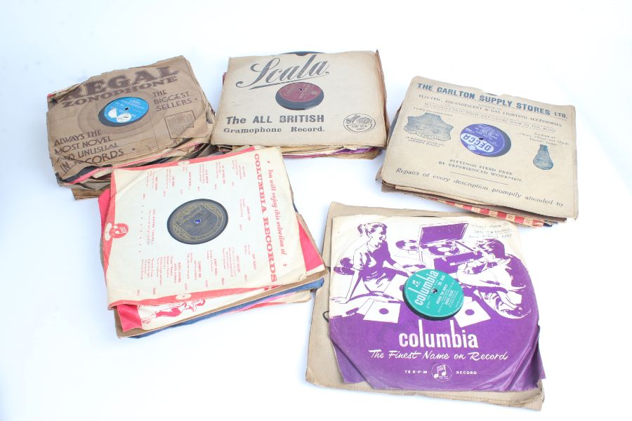 Collection of approx. 75 mixed 78s