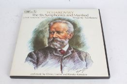 Tchaikovsky / U.S.S.R Symphony Orchestra - The Six Symphonies and Manfred ( SLS 881 , EX)