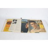 5x Elvis Presley LPs - Elvis Is Back / Elvis / The Sun Collection / Pot Luck / The U.S. Male