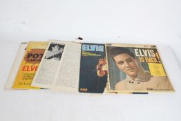 5x Elvis Presley LPs - Elvis Is Back / Elvis / The Sun Collection / Pot Luck / The U.S. Male