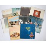 10 x Folk LPs. Pete Atkin - Driving Through Mythical America (6308070). Vin Garbutt (2) - Eston