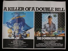 Love and Bullets & The Domino Killings, (1979 and 1977) A Killer of Double Bill, British Quad