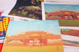 Collection of circus posters, to include Circus Vegas in Cheltenham, Zippos Circus in Newcastle-