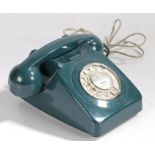 1980's plastic rotary dial telephone