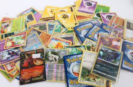 Collection of Pokemon cards, most appear to be 2016-2020 (qty)