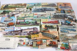 Collection of Airfix models, to include Biggin Hill, Prairie Tank, Meteor III, B.R. Mogul,