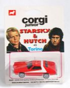 Corgi Starsky & Hutch 45 Torino card backed