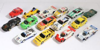 Collection of fifteen Scalextric cars, to include Hornby (15)
