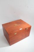 Fortnum & Mason wooden box, with hinged lid, 40cm wide, 23cm high