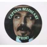 Captain Beefheart - Top Secret ( PIXLP4 , UK, picture disc, VG+/EX)