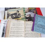 A collection of Traditional music tune books/ sheet music. Irish, English, Scottish, French, etc.