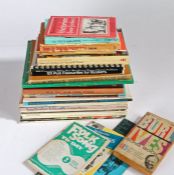 A collection of mixed traditional music books