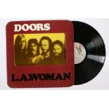 Doors - L.A. Woman ( K 42090 , UK first pressing, rounded corners, yellow inner sleeve, VG+)