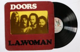 Doors - L.A. Woman ( K 42090 , UK first pressing, rounded corners, yellow inner sleeve, VG+)
