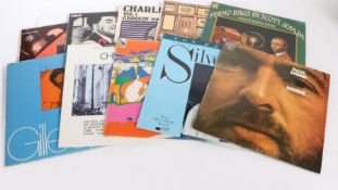 A good collection of 10 Jazz LPs. Charlie Parker / Louis Armstrong / Buddy Rich / etc.