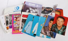 Boyzone Official Fan Club pack. To include pictures and magazines related to the group.