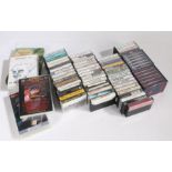 A collection of traditional music cassettes