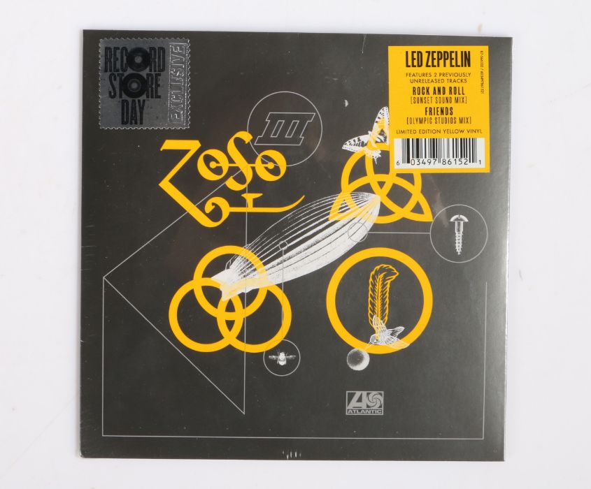 Led Zeppelin - Rock And Roll / Friends ( R7-566332 , Record Store Day 2018, yellow vinyl, sealed, M)
