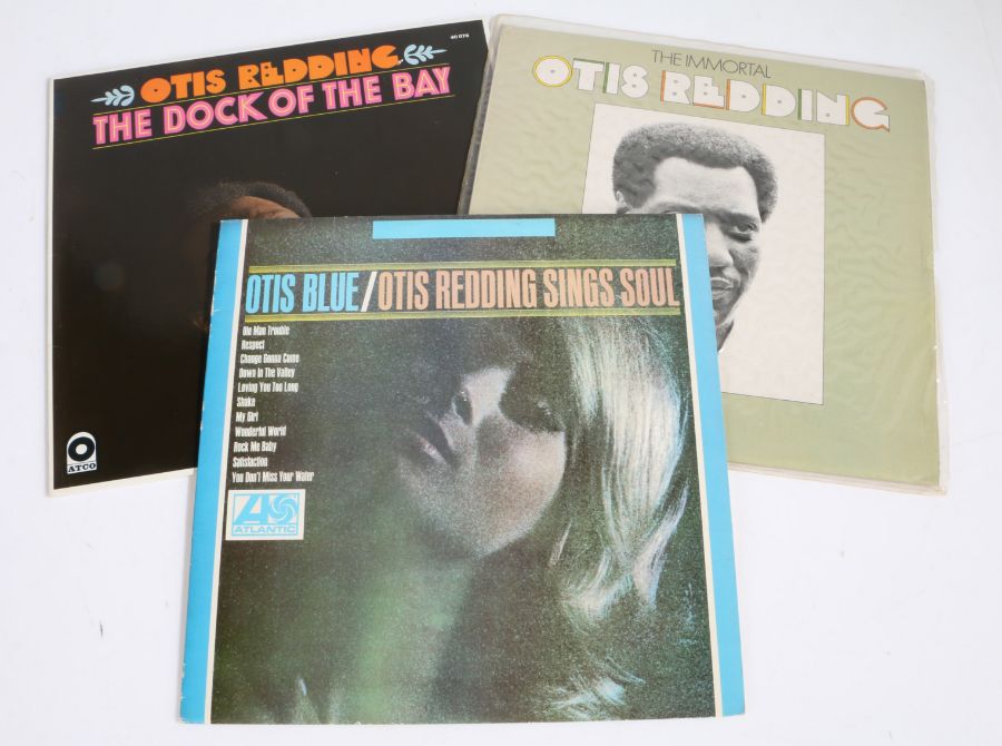 3x Otis Redding LPs - Otis Blue / The Immortal Otis Redding / The Dock Of The Bay