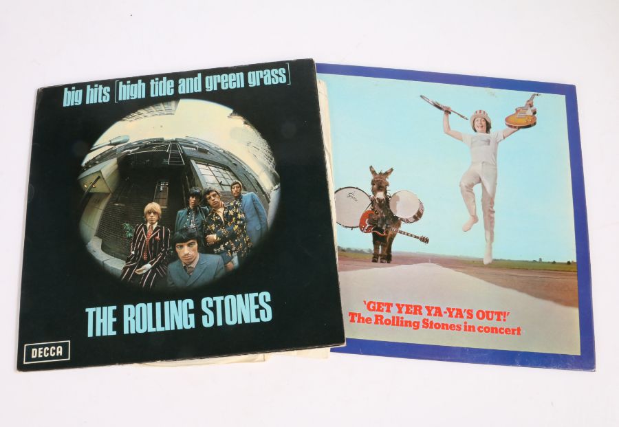 2x The Rolling Stones LPs - Big Hits (High Tide And Green Grass) / Get Yer Ya-Ya's Out!
