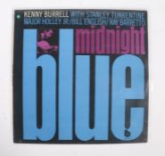 Kenny Burrell With Stanley Turrentine - Midnight Blue ( BNS 40015 , UK, Blue Note, VG+)