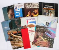 A good collection of 11 Jazz LPs - Sonny Sitt / Ella Fitzgerald / Billie Holiday / Joe Williams