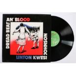 Linton Kwesi Johnson - Dread Beat An' Blood ( VX 1002 , UK reissue, VG+/EX)