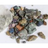 Very Large and extensive collection of mixed mineral specimens to include Turquoise, Rose Quartz etc