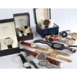 Wristwatches to include Rotary chronograph and others, Royal, Montine, Seiko, Timex, Constant