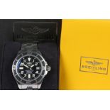 Breitling Superocean 42 gentleman's stainless steel wristwatch, serial no. 1442395, circa 2012,