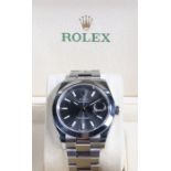 Rolex Oyster Perpetual Datejust gentleman's stainless steel wristwatch, model no. 126300, circa