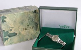 Rolex Oyster Perpetual stainless steel ladies wristwatch, ref. 6719, case no.3769550, circa 1974,