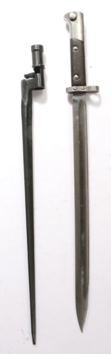 Persian VZ-23 Sword Byonet, manufactured in Czechoslovakia for use with the 8mm Mauser 1898/29 rifle