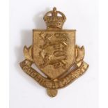 Cap badge to the Cyprus Regiment, slider to the reverse, worn between 1940-1950