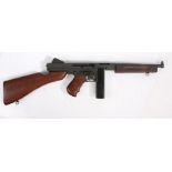 Second World War U.S. M1A1 .45 Calibre Thompson Sub Machine Gun, Serial Number 105990, marked for