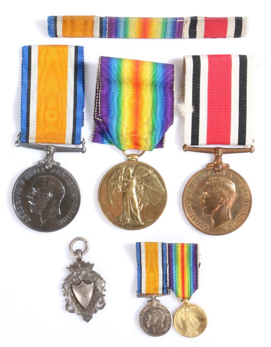 First World War pair, 1914-1918 British War Medal and Victory Medal ( B-19812 SJT. C.C. MCKEAND. R.