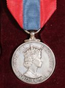 Elizabeth II Imperial Service Medal (CHRISTOPHER DEMPSEY), held in box of issue from the Royal