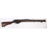 First World War British Short Magazine Lee Enfield Rifle Mk III, Serial Number 48762, marked with