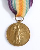 First World War Victory Medal (28284 PTE. A.T. BROOKS. ESSEX R.) records show private Arthur