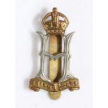 Second World War O/Rs cap badge to the 23rd Hussars, bi metal with slider to the reverse, unmarked