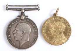 British War Medal 1914-1918 (37274 PTE. A.J. SCOTT. R.A.M.C.) records show Private Albert Scott of