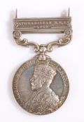 India General Service Medal 1908-1935 with clasp 'Afghanistan N.W.F. 1919' (206580 SGT. E.H. JEPSON.
