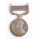 India General Service Medal 1908-1935 with clasp 'Afghanistan N.W.F. 1919' (206580 SGT. E.H. JEPSON.