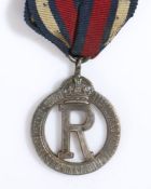 First World War Queen Alexandra's Imperial Military Nursing Service Reserve Silver Tippet Badge,