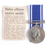 Elizabeth II Police Long Service and Good Conduct Medal (SERGT. JANE NIELD) held in original box