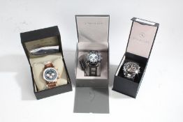 Three fashion watches by Globenfeld, Krug-Baumen and Forsinning (3)