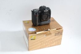 Nikon D2H camera body, in original box with accessories