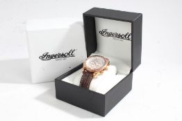 Ingersoll IN1508 Automatic gentleman's rose gold coloured stainless steel gentleman's wristwatch,