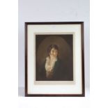 After Henry Raeburn, William Ferguson of Kilrie, coloured mezzotint, 44cm by 35.5cm (17.5in by