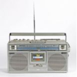 JVC RC-656LB radio cassette ghetto blaster, the cassette recorder boombox with Dolby system